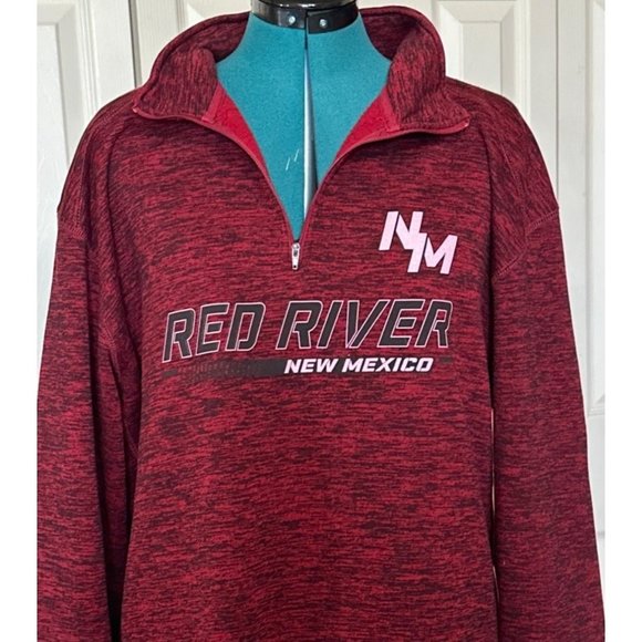 BCA Boulder Canyon Red River New Mexico Half Zip Pullover Adult Unisex Size XXL - Picture 4 of 16